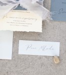 winietka leżąca - DUSTY BLUE