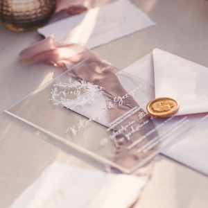 Zaproszenie Toskańskie na szkle