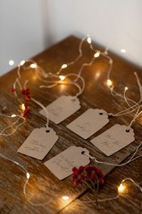 Minimalistyczne bileciki do prezentów - tagi eco 5szt  